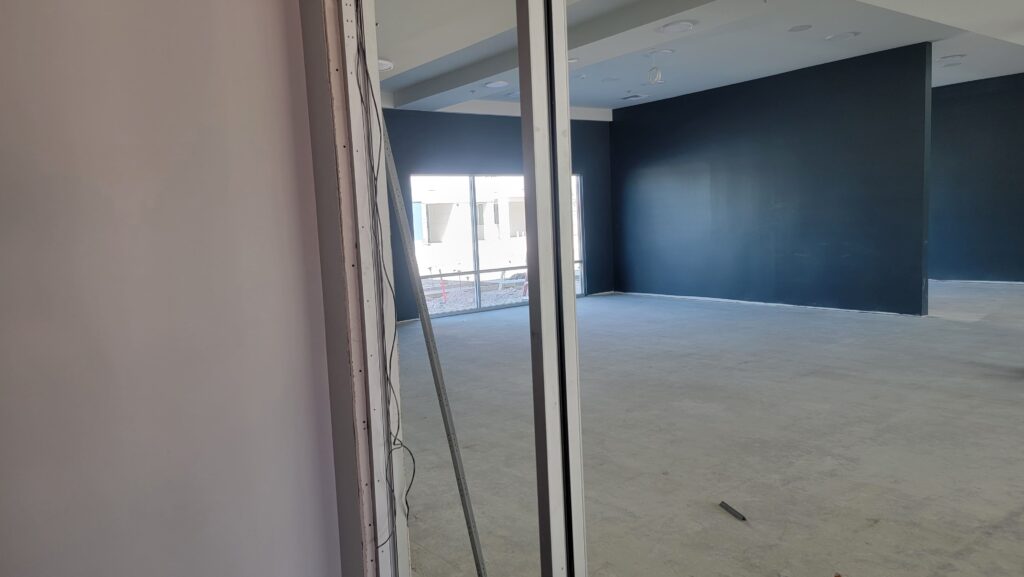 Frames preparation and installation of access control hardware